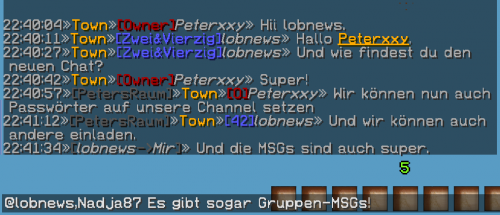 Das neue Chat-System